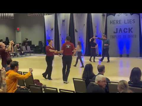Swing City Chicago 2022 - Novice SS 2nd - Austin Wenger/Kelsey Osler