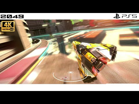 PS5 Gameplay Wipeout Omega 4K 60fps (New Class A+ Video in Description)