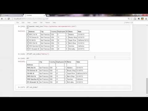 41 Python Tutorial Indexing And Slicing Dataframes
