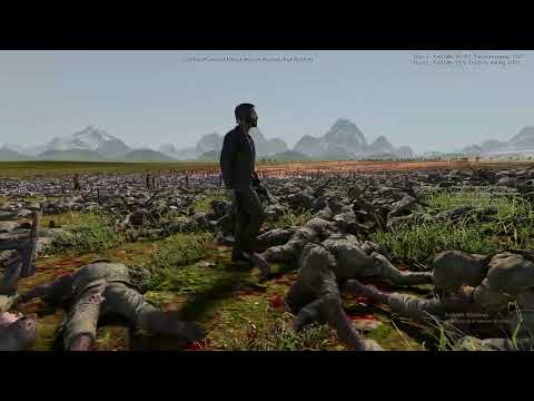 Chuck Norris vs 10000 Spartans Archer | John | Ultimate Epic Battle Simulator 2