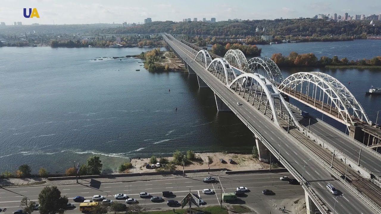 The unfinished Darnitsky Bridge in Kyiv will be completed