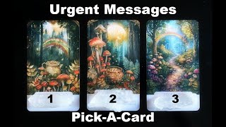 🍀Urgent Messages From Your Spiritual Team | Pick-A-Card