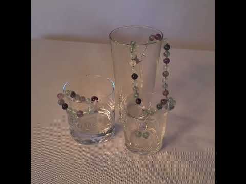 Миниатюра изображения товара Серьги Wolves Элитный Флюорит 40993 №1