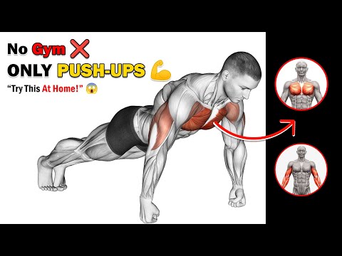 7 Push-Up Variations to Build Chest, Shoulders & Arms | No Gym 