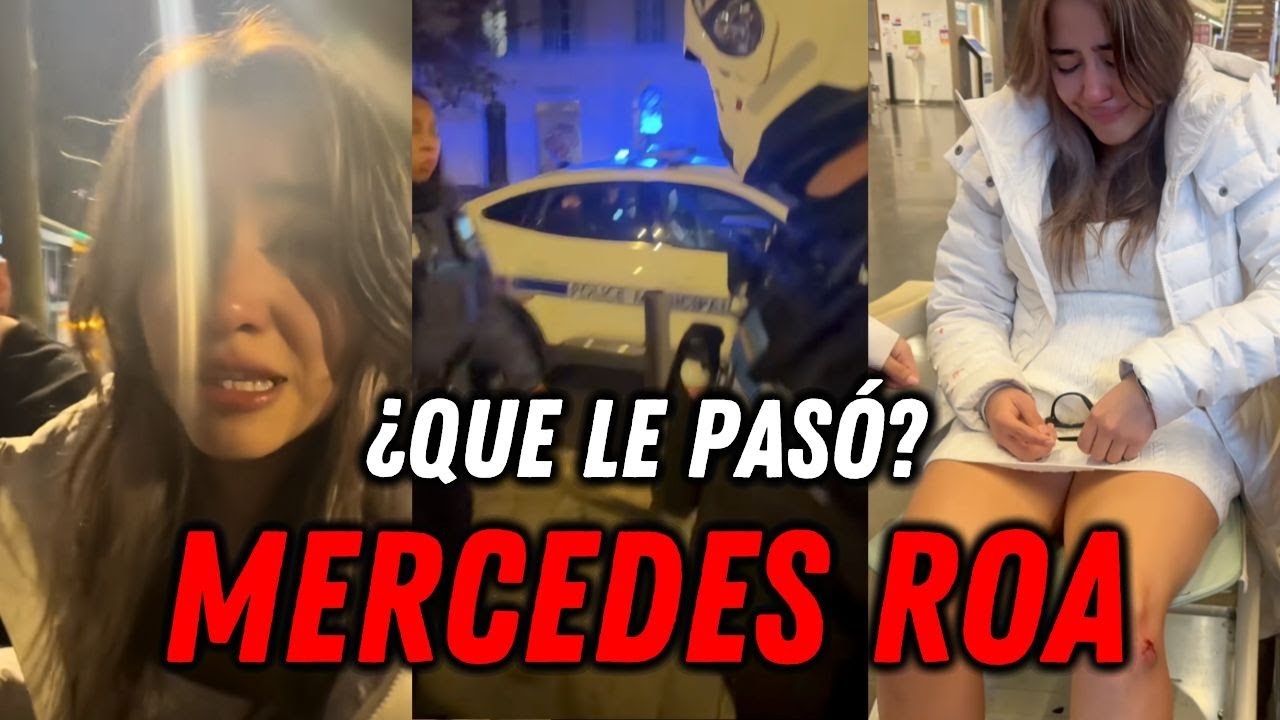 PEGAN a TIKTOKER MEXICANA en FRANCIA ¿Nadie le ayuda por ser MEXICANA? ¿Que le pasó a MERCEDES ROA?