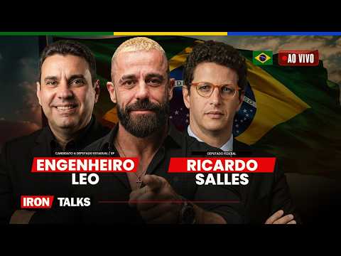 Ao vivo com Engenheiro Léo, Ricardo Salles e Dr Sestaro | IRONTALKS