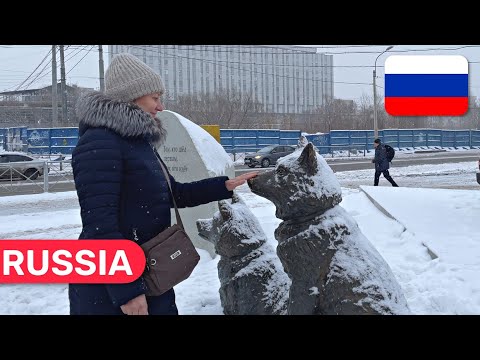 WINTER RUSSIA Primorskaya Subway Station St. Petersburg Walking Tour 4K | 步行游览冬季圣彼得堡俄罗斯 | 도보 여행 겨울 사