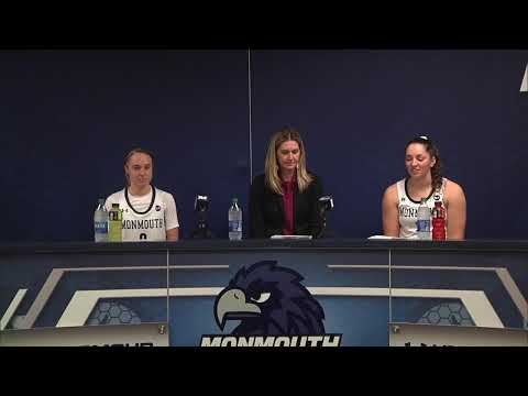 Monmouth Women's Basketball Press Conference vs. St. Joe's