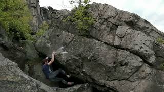 Video thumbnail of Hrubá Nekázeň, 8A. Sněžník
