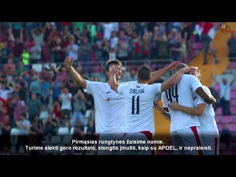 Rigino Cicilia: „Turime stengtis įmušti, kaip per rungtynes su APOEL“