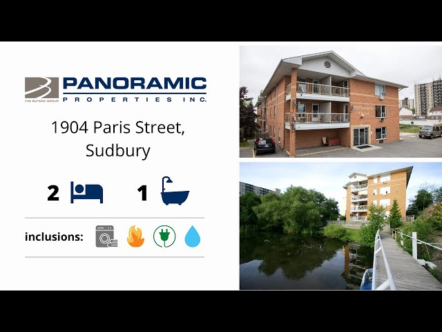 1904 Paris Street - 2 Bedroom Deluxe for Rent in Sudbury in Long Term Rentals in Sudbury