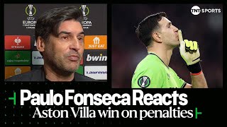 GOALKEEPER THE DIFFERENCE 🧤 | Paulo Fonseca | Aston Villa beat Lille (4-3) on penalties #UECL