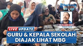 Kunjungan ke Dapur MBG di Makassar, Puluhan Guru & Kepala Sekolah Cukup Puas dengan SOP & Menu SPPG