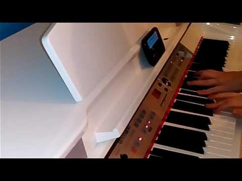 Piano cover by John writing's on the wall of Sam Smith