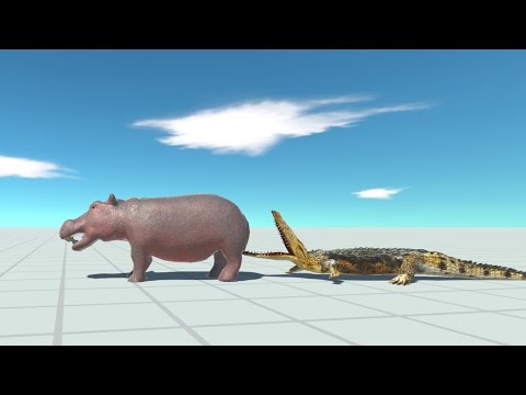 HIPPOPOTAMUS vs EVERY UNIT - Animal Revolt Battle Simulator