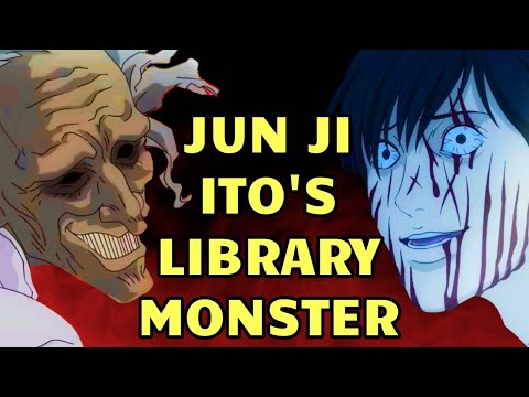 Junji Ito's Library Monster Origins - How An Obsession Of A Man For Books Turns Him Into A Monster!
