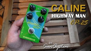 Video thumbnail for CALINE Highway Man - CP-25 ( Xotic RC Booster Clone ) by MrSanSystem