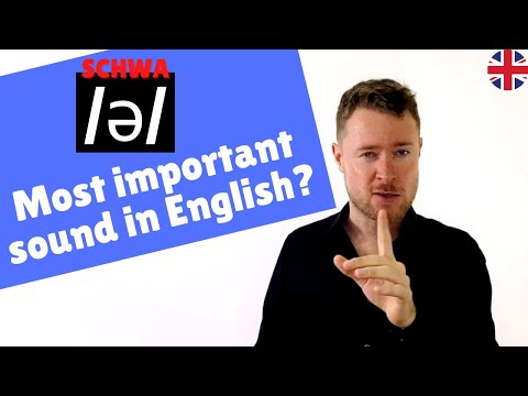 English Pronunciation - The Schwa Sound  /ə/ (Part 1)