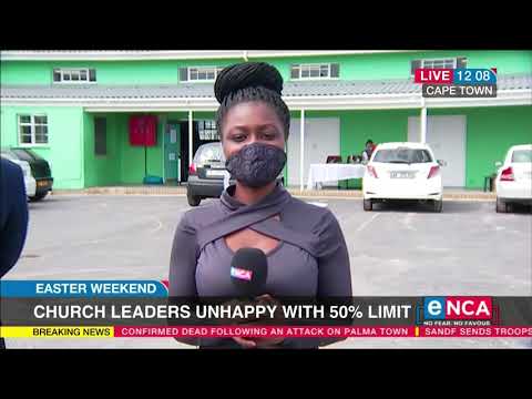 Church leaders unhappy with 50% limit