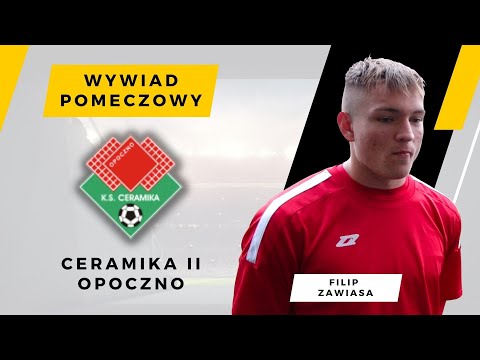 Filip Zawiasa - Ceramika Opoczno II - wywiad pomeczowy