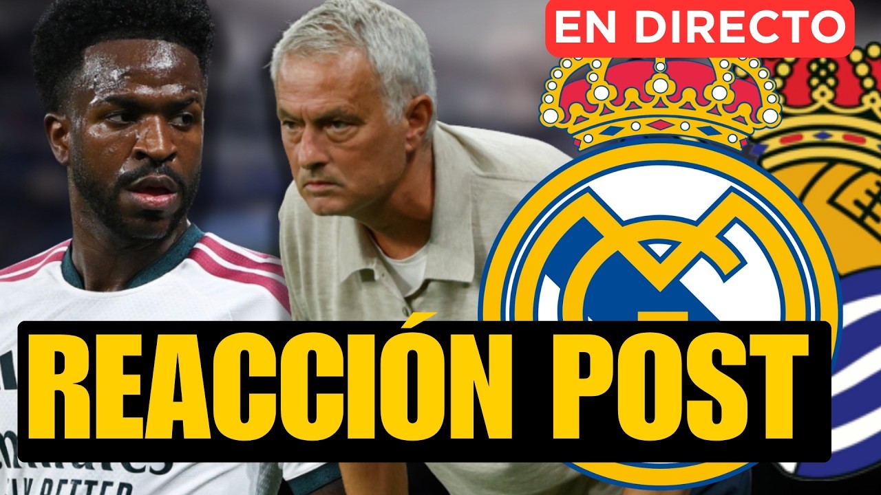 DIRECTO POST REAL MADRID - REAL SOCIEDAD CON IÑAKI ANGULO: MOURINHO VUELVE AL BERNABÉU