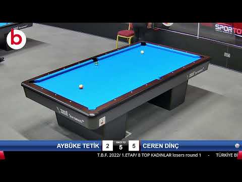 AYBÜKE  TETİK & CEREN DİNÇ Bilardo Maçı - 