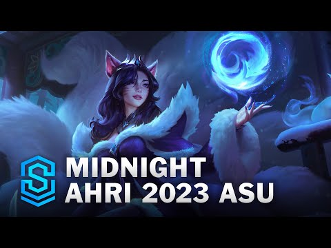 Midnight Ahri Skin Spotlight - League of Legends