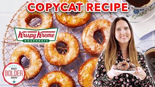 Make Perfect Krispy Kreme Glazed Donuts with this Easy Copycat Recipe 🍩