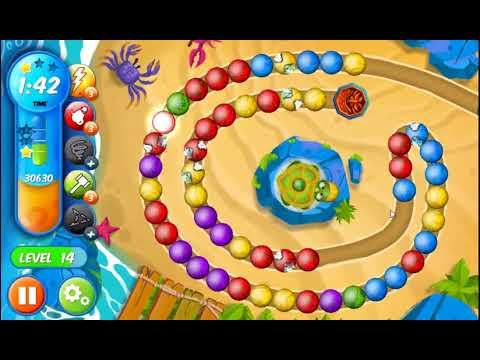 Marble Woka Woka Level 14 - NO BOOSTERS 🐢 | SKILLGAMING ✔️