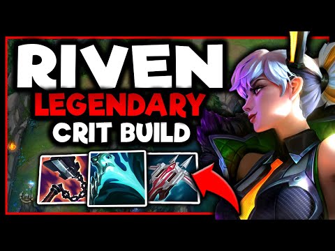 RIVEN TOP AMAZING 3000 DMG COMBO! (RIVEN CRIT BUILD) - S13 RIVEN GAMEPLAY! (Season 13 Riven Guide)
