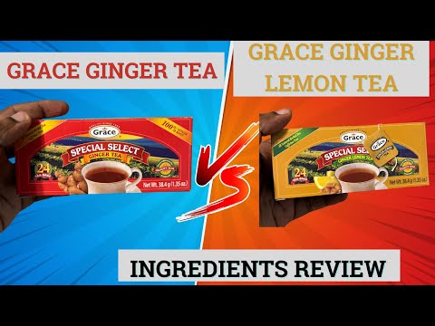 Grace Ginger Tea or Grace Lemon Ginger Tea - Ingredients Review ☕️