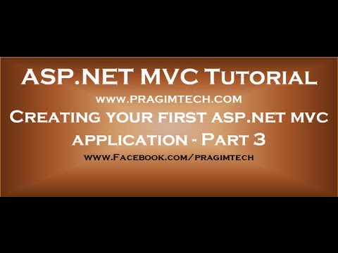 Installing aspnet mvc Part 1