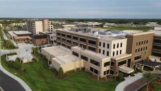 Drone Flyover of Center for Advanced Healthcare at Brownwood  and Brownwood Hote