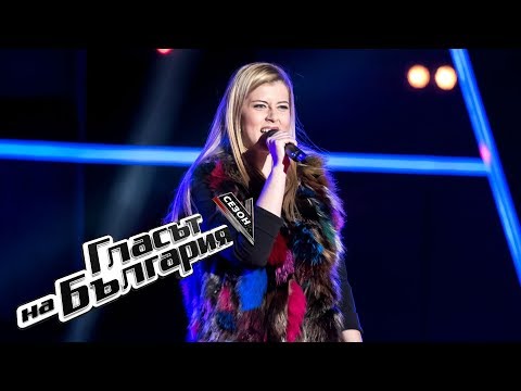 Nelly Gergova – Black Widow – The Voice of Bulgaria 5 – Blind Auditions (01.04.2018)