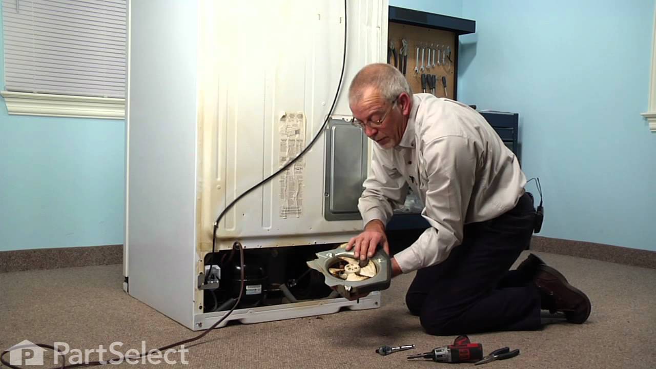 Replacing your General Electric Refrigerator Condenser Fan Motor Replacing your General Electric Refrigerator Condenser Fan Motor