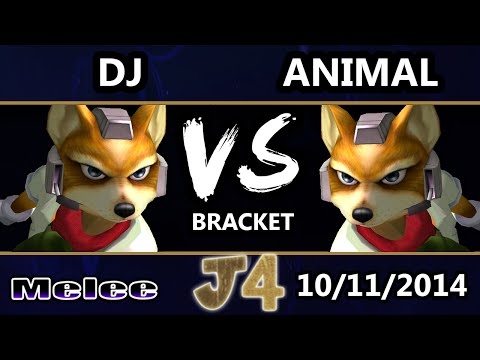 Justice 4 - Animal (Fox) Vs. CTRL | DJNintendo (Fox) SSBM Winners Quarters - Melee