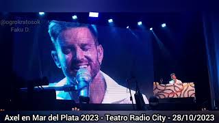 AXEL - Aire (En Vivo) / Mar Del Plata 2023. Faku D