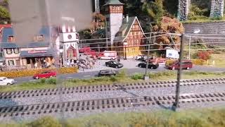 Château Chevalier expo train miniature.