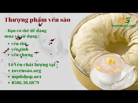 Yến sào - Món quà tuyệt vời cho cuộc sống