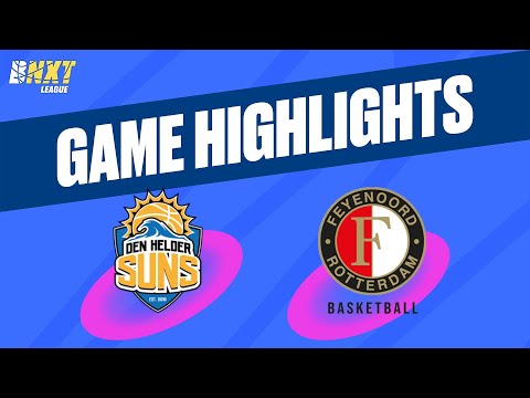Den Helder Suns vs. Zeeuw & Zeeuw Feyenoord Basketball - Game Highlights