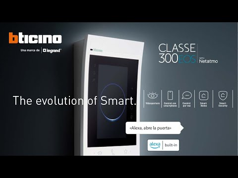 Videoportero BTicino Classe 300EOS con Alexa integrado