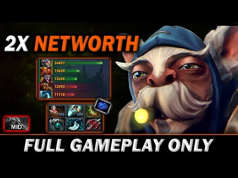 2x NETWORTH than anyone, against Earth Shaker but he didn't buy Scepter - Full Gameplay Meepo #492