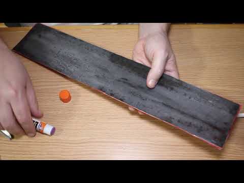 Tissue over Mylar Video 5: Trimming and sealing the edges