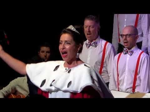 Rule Britannia (Thomas Arne) & Radio Ga Ga (Queen) - Low Rez Male Choir - Best of British