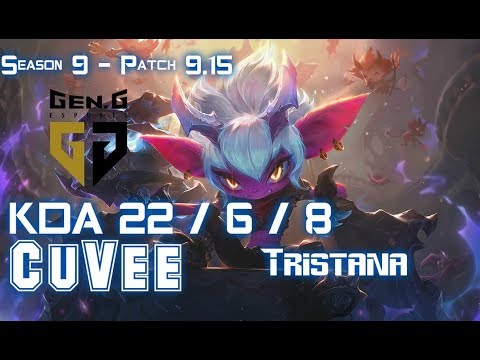 Gen CuVee TRISTANA vs RIVEN Top - Patch 9.15 KR Ranked