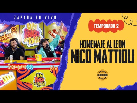 HOMENAJE AL LEON con Nico Mattioli / Zapada en vivo en UN POCO DE RUIDO