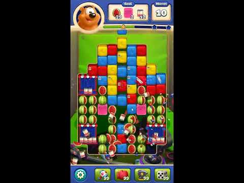 Toon Blast Level 8368 - NO BOOSTERS 🐻🐺🐱 | SKILLGAMING ✔️