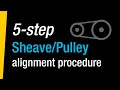 How To Align Sheaves Pulleys In 5 Steps