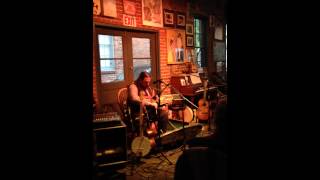 Simon Spalding on the Nyckelharpa at Trent River Coffee Company