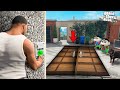 Franklin And Shinchan Opened A Secret Door Under Their House In GTA 5